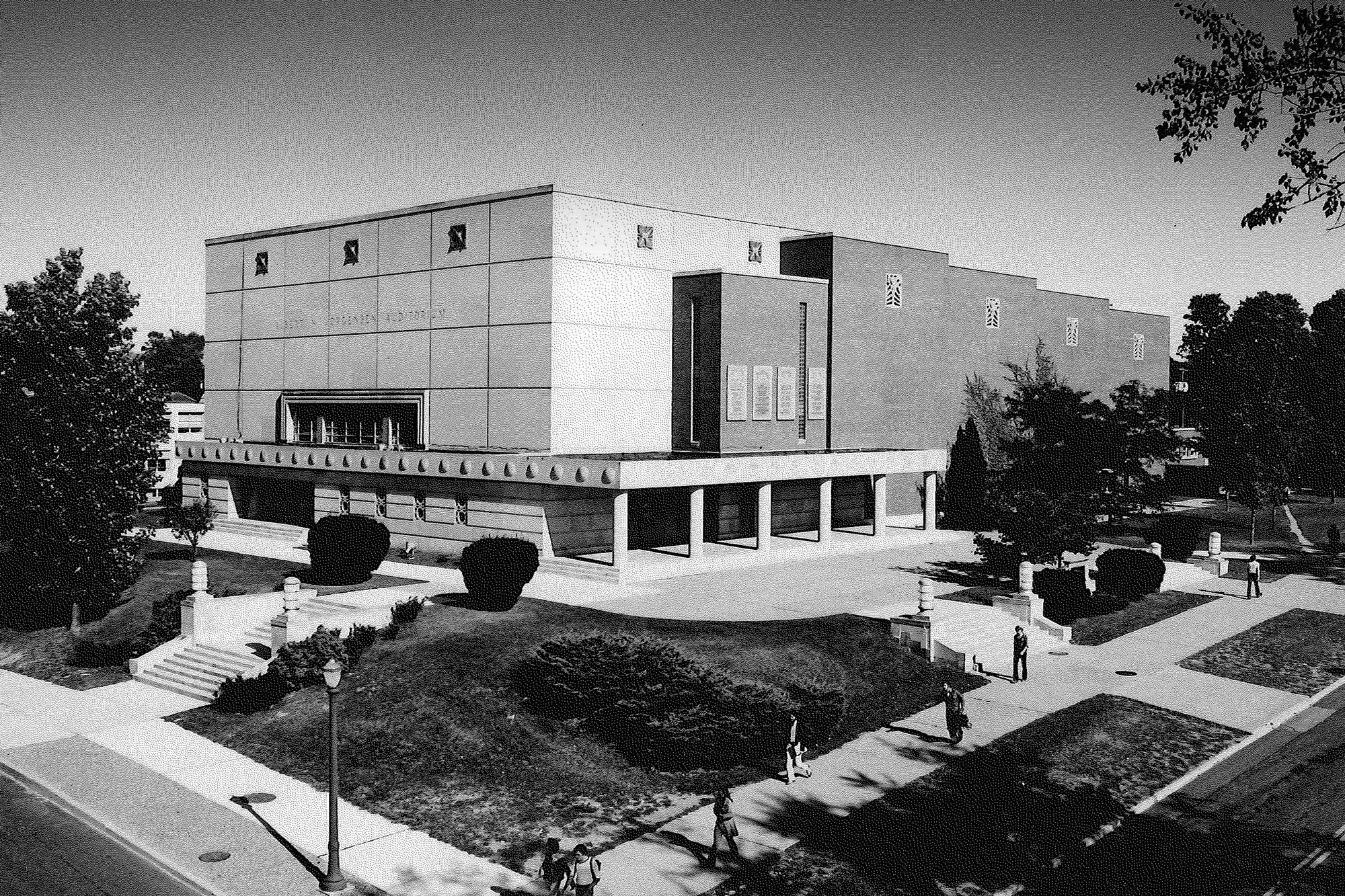 Jorgensen exterior in 1955